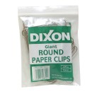 Dixon Paper Clips 75mm Round Pack 20 image