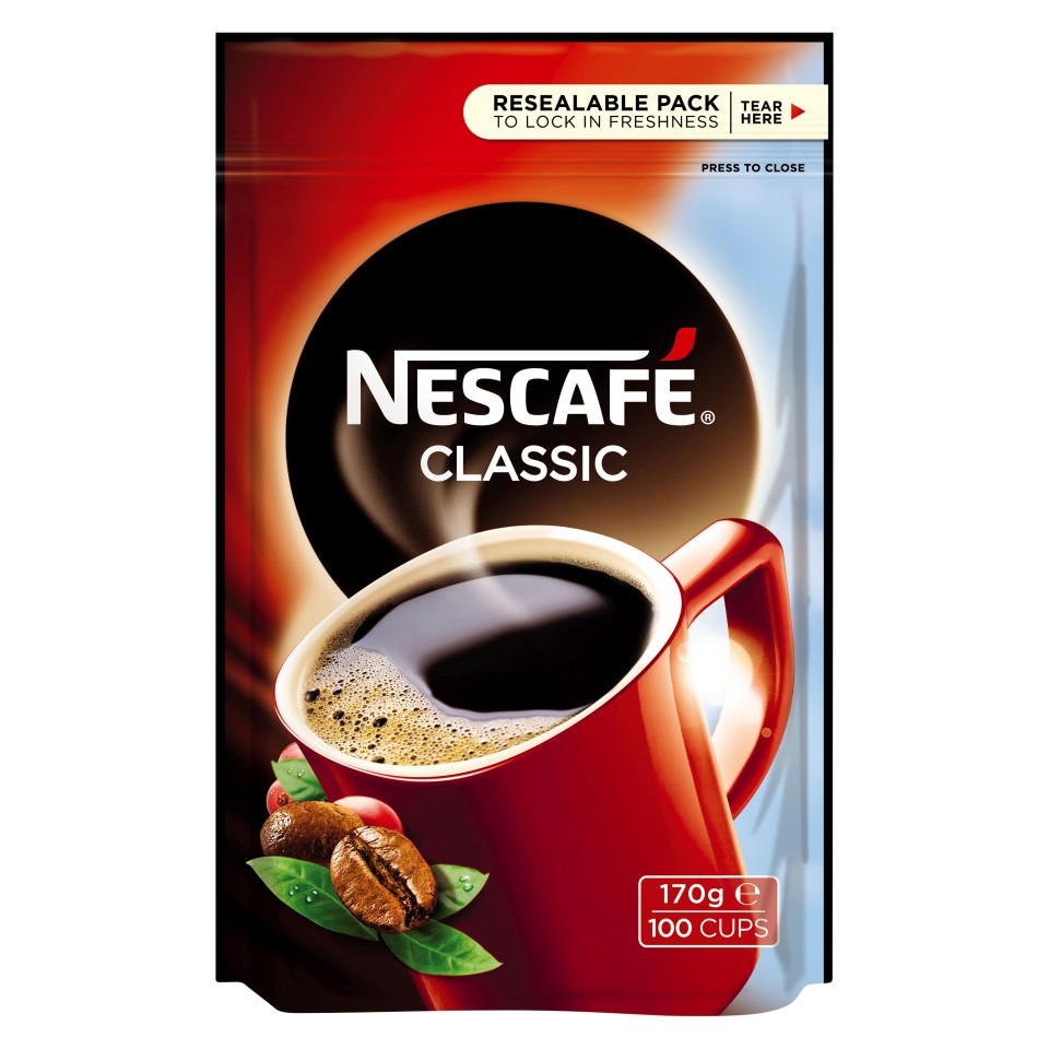 Nescafe Classic Instant Coffee Granulated 170g