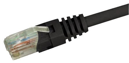 Dynamix Cat 5E Utp Patch Cable 1m Black