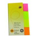 Marbig Page Markers 50x20mm Brilliant Neon image