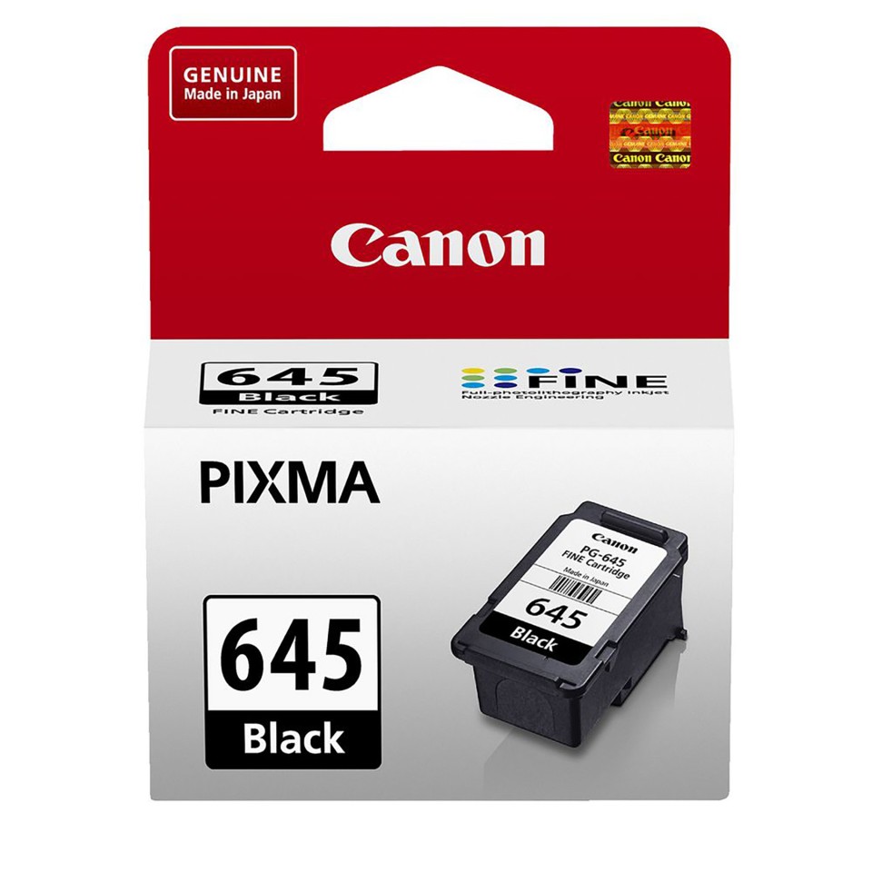 Canon Inkjet Ink Cartridge PG645 Black