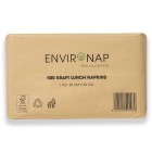 Environap Lunch Napkins 1 Ply 4 Fold Kraft Pack Of 500 image