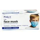 Help-it Astm General Ear Loop Small Size Face Mask Box Of 50 image