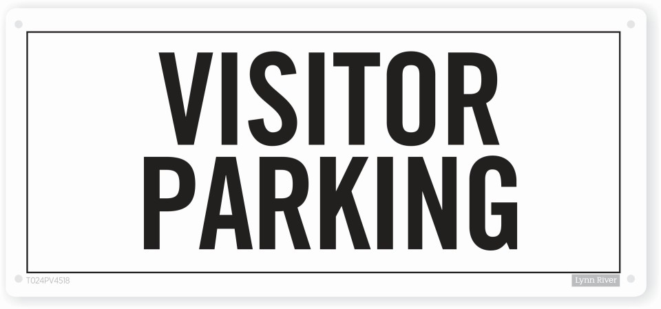Sign - Visitor Parking 400 X 180 Each