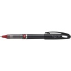 Pentel Bl117 Energel Tradio Gel Roller Pen 0.7mm Black Barrel Red Ink image
