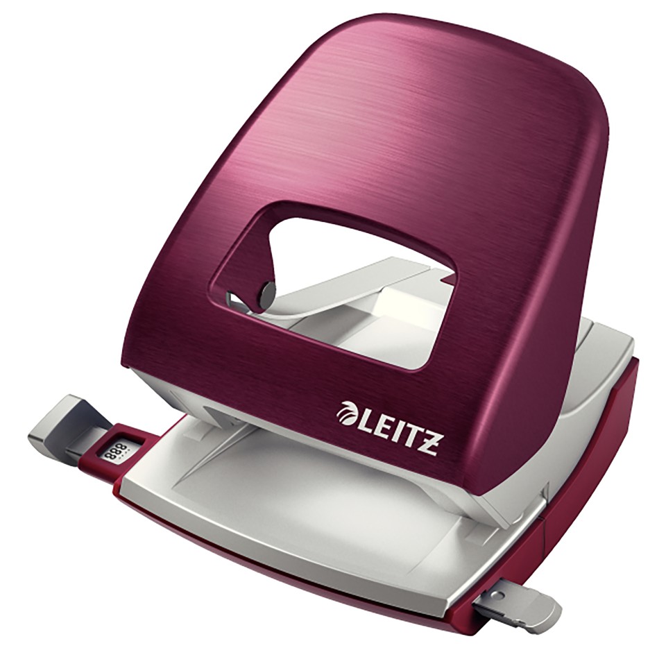 Hole Punch Leitz Nexxt Metal 30 Red