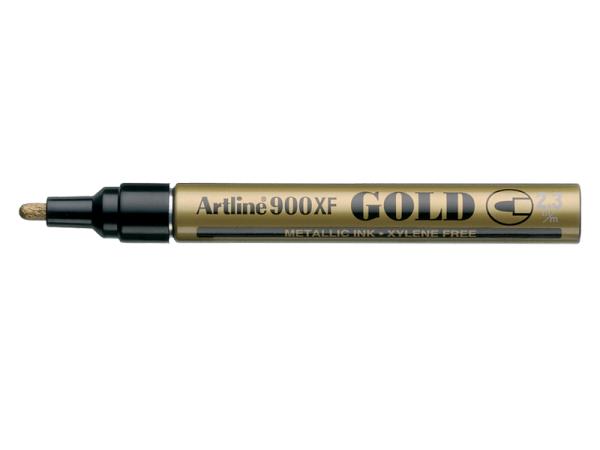 Artline 900 Paint Marker Bullet Tip Medium 2.3mm Gold