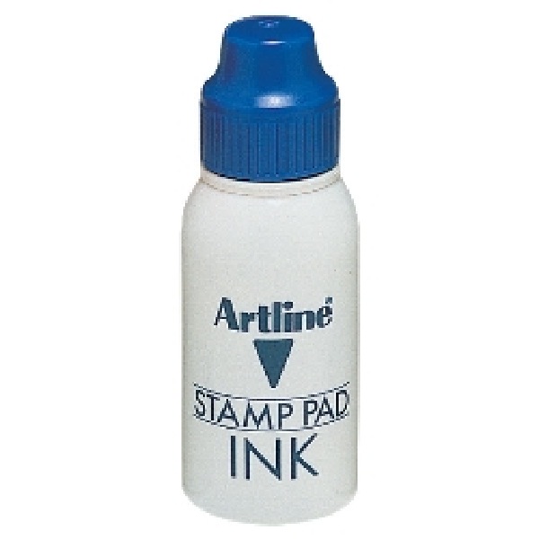 Artline Stamp Pad Ink 110503 50ml Blue Bottle