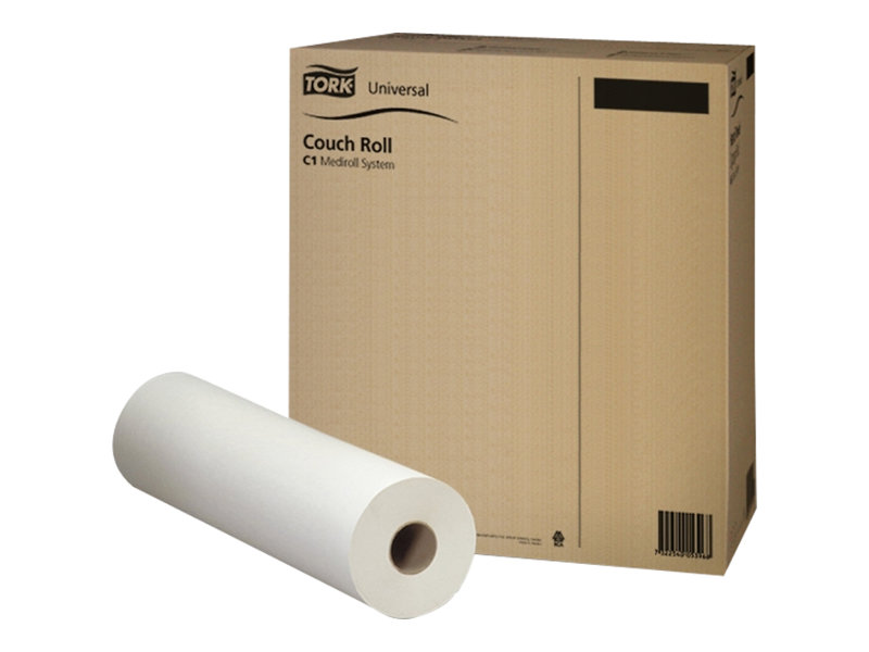 Tork C1 Universal Couch Roll White 550mm x 50 meters 125161 Carton of 8