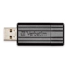 Verbatim Store'n'Go Pinstripe Flash Drive 128GB Black image
