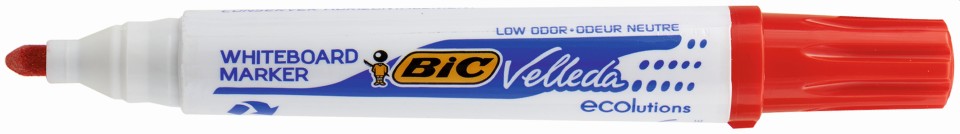 BIC Velleda Whiteboard Marker Bullet Tip 1.5mm Red
