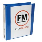 FM Binder Overlay A4 2/38 Light Blue Insert Cover image