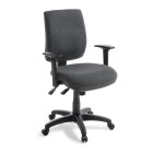 Eden Sport 3.40 Chair with Arms Dolly Charcoal image