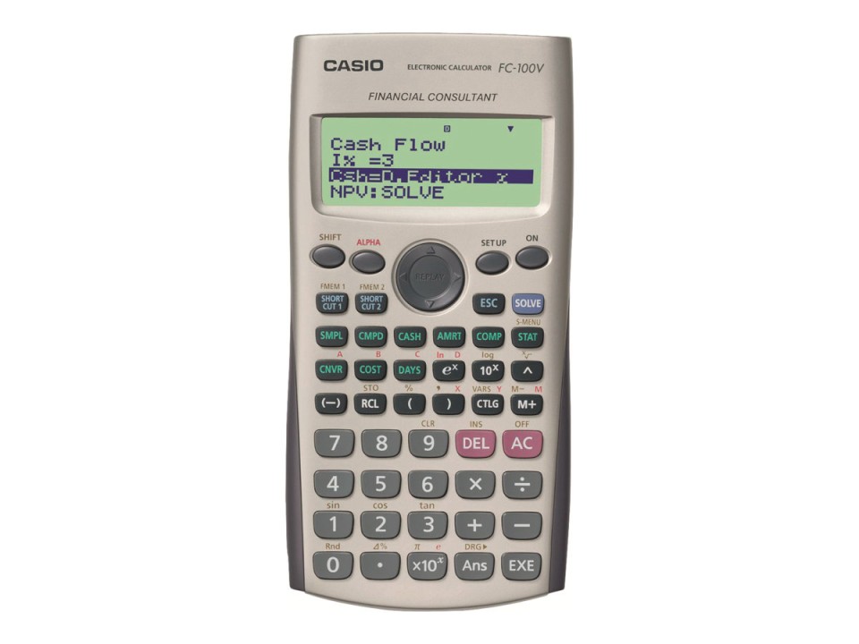 Casio Scientific/Financial Calculator FC100V
