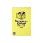 Spirax 566A Spiral Notepad Stenographers 225x152mm 200 Pages image