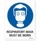 Sign - Respiratory Mask Must Be Worn 230 X 300 Each image