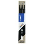 Pilot Frixion Ballpoint Pen Refill For Ball And Clicker Fine 0.7mm Black Pack 3 image