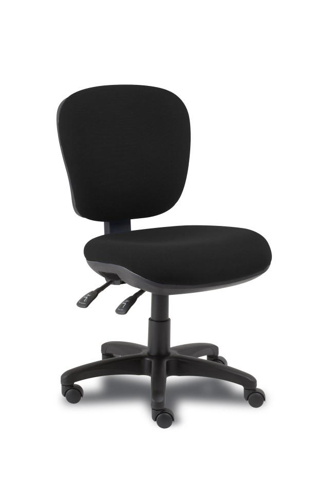 Arena 3.40 Task Chair 3 Lever Mid Back Black