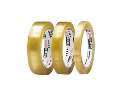 Tapespec Cellulose Tape Degradable 18mm x 66m Clear Roll