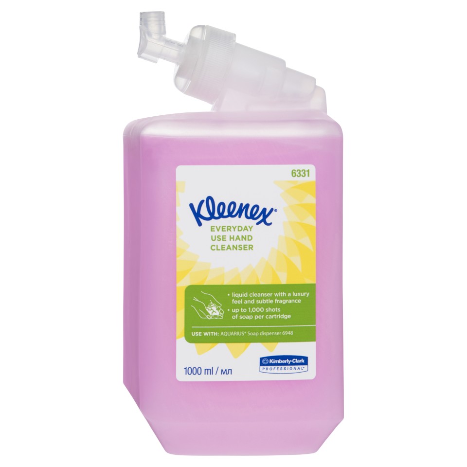 Kleenex 6331 Liquid Hand Soap Everyday Use Hand Cleanser 1L
