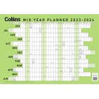 Collins 2023-2024 Wall Planner A2 Unlaminated image