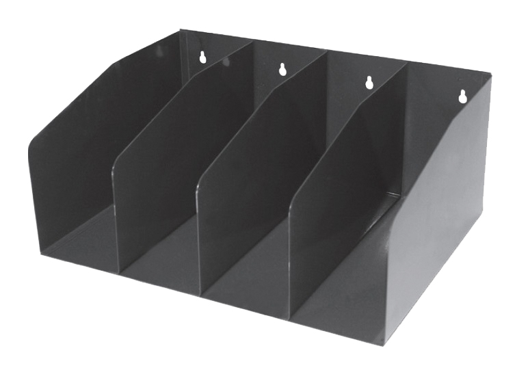 Fluteline Winmac Storage File Lever Arch Metal 170 x 400 x 300mm Black