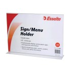 Esselte Sign/Menu Holder Double Sided A3 Clear image