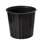 OSC Waste Paper Bin Plastic Round 13L Black image