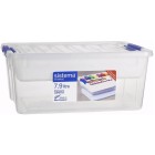 Sistema Small Storage Organiser With Tray 7.9 Litre image