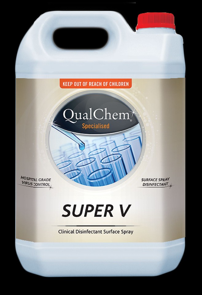 Super V Clinical Disinfectant Surface Spray 5 Litre
