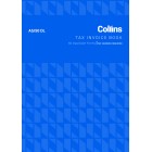 Collins Tax Invoice Book No Carbon Required A5/50 DL 50 Duplicates image