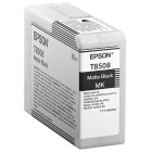Epson UltraChrome HD Inkjet Ink Cartridge T8508 Matte Black image