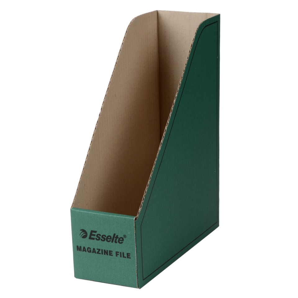 Esselte Magazine File Card 100x265x330mm Green