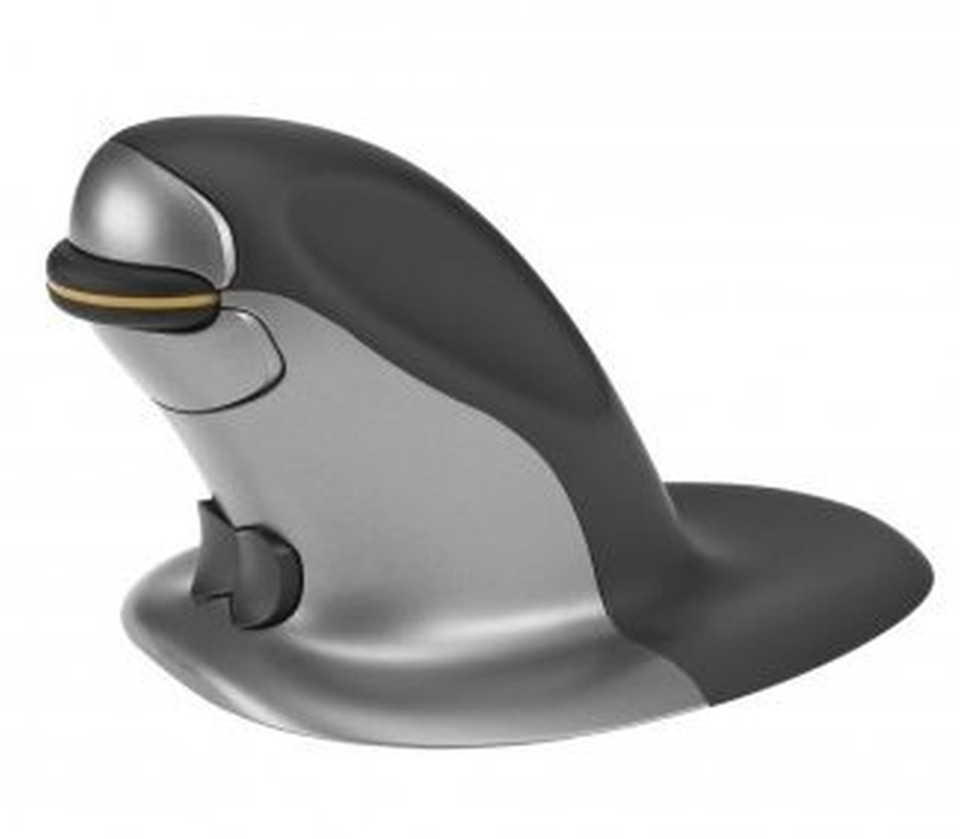 Penguin Vertical Wireless Mouse Large