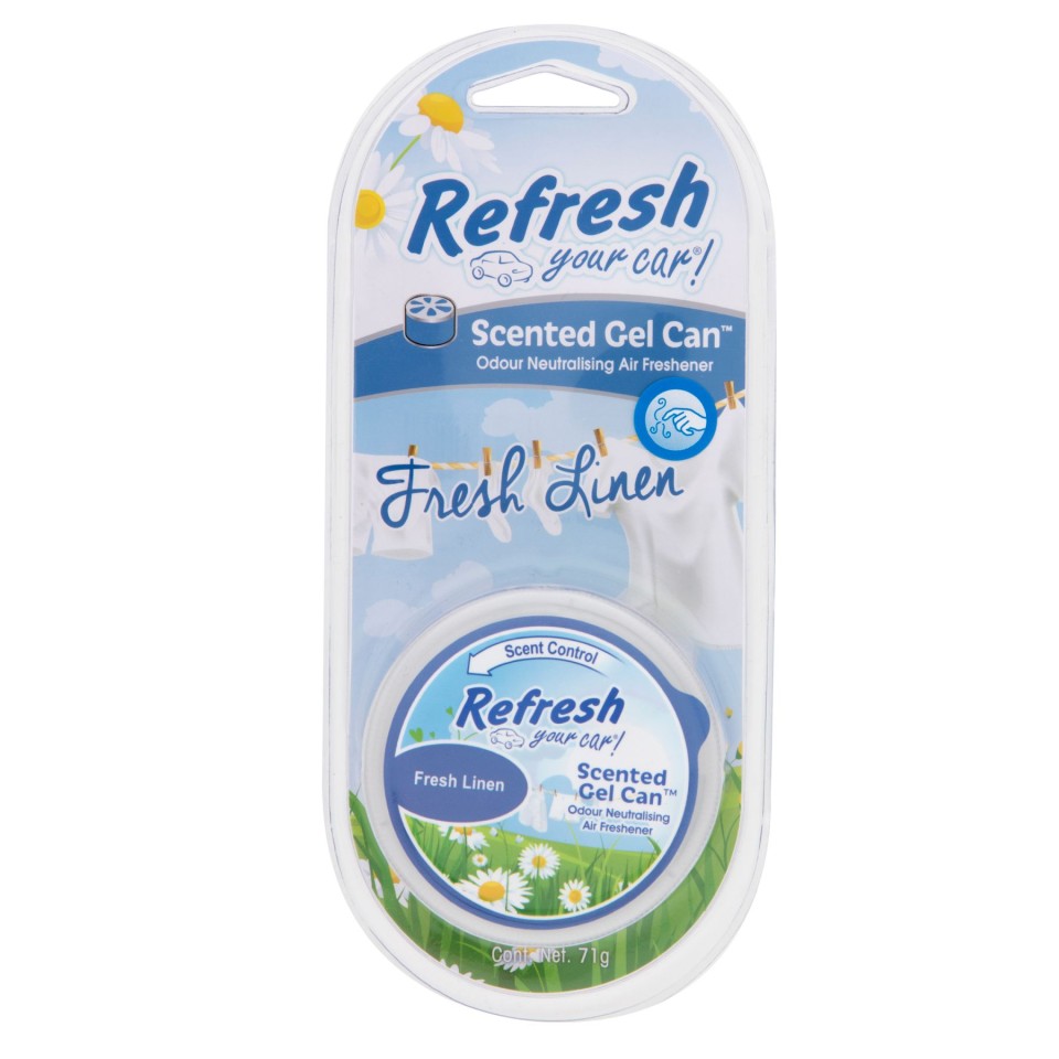 Refresh Your Car Gel Can Fresh Linen