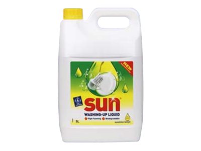 Sun Dishwashing Liquid Lemon 5 Litre
