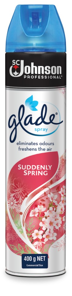 Glade Air Freshener Aerosol Spray Suddenly Spring 400g