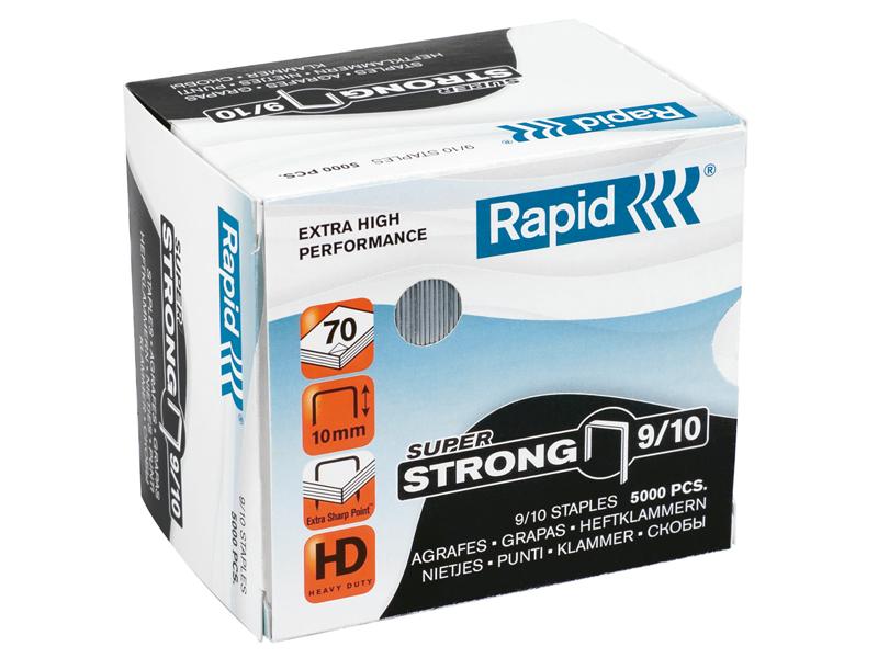 Rapid No. 9/10 Staples Super Strong Heavy Duty Box 5000