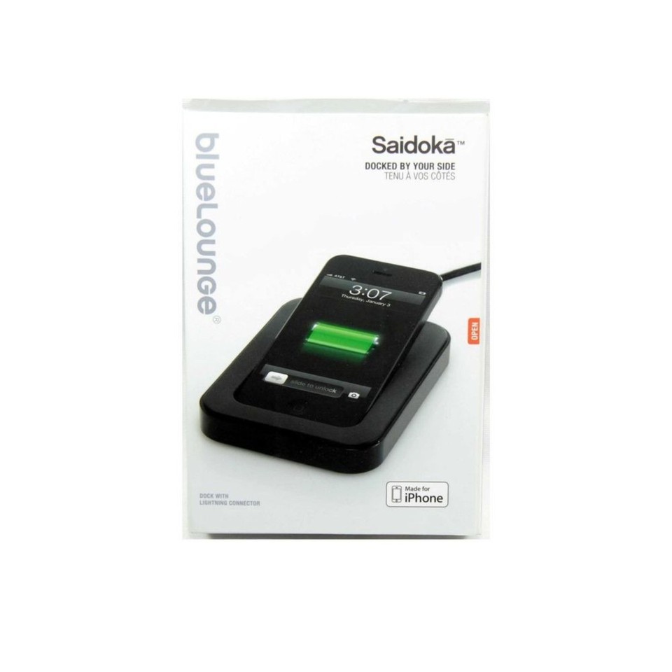 Saidoka Iphone Charging Dock Black