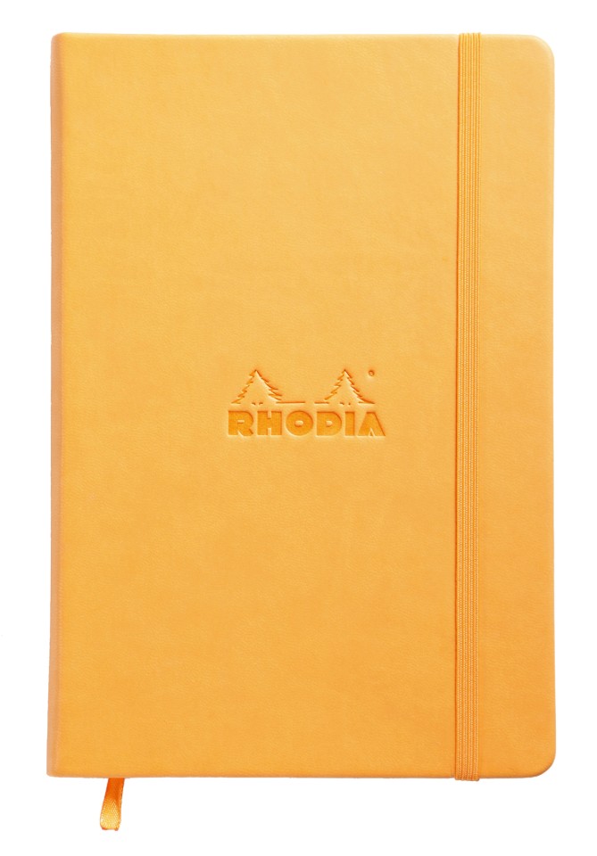 Rhodia Web Notebook Blank A5 192 Pages Orange