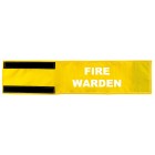  FIRE WARDEN - Yellow Arm Band  image