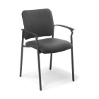Eden Polo With Arms Dolly Charcoal Chair image