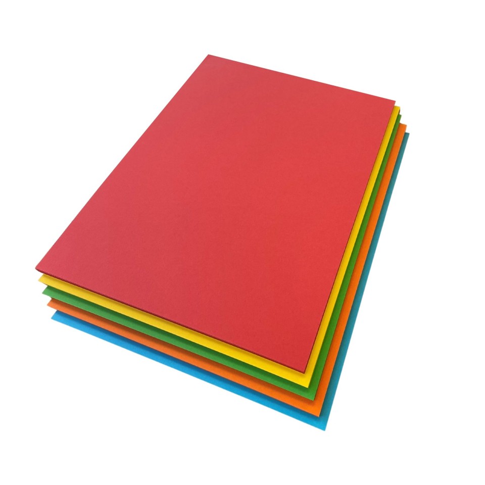 A4 80gsm Neon Green Paper 500 sheets (Rio) Image Coloraction 3965PC