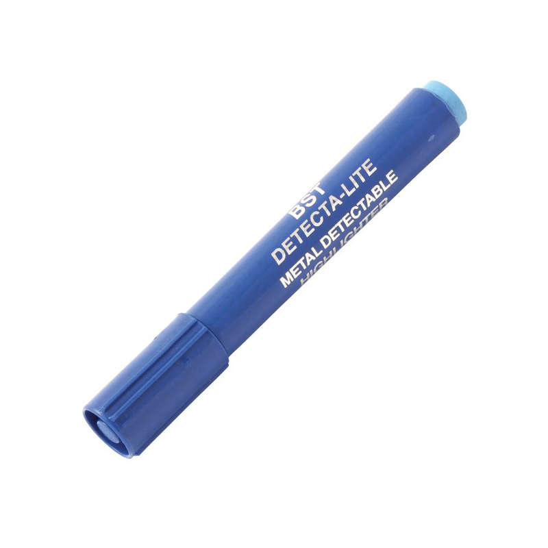 Detecta Highlighter Pen Blue Body Blue Ink Pack 10