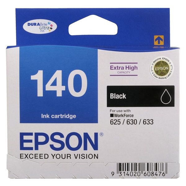 Epson DURABrite Ultra Inkjet Ink Cartridge 140 High Yield Black