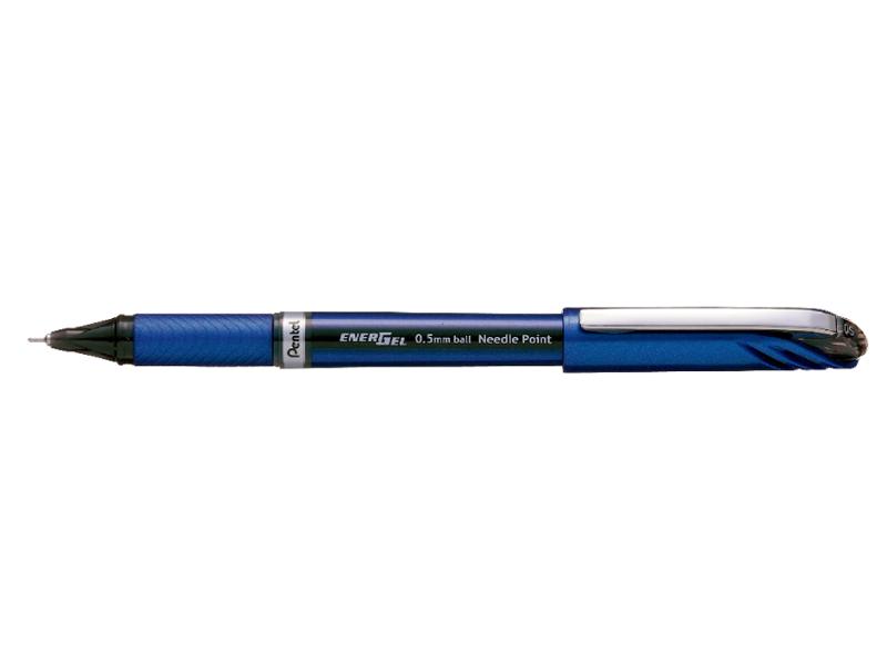 Pentel Energel Gel Ink Pen Capped Fine BLN25 0.5mm Black
