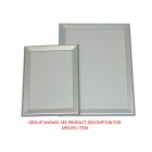 Manhattan A3 Premium Aluminium Snap Frame With Mitred Corners Silver image