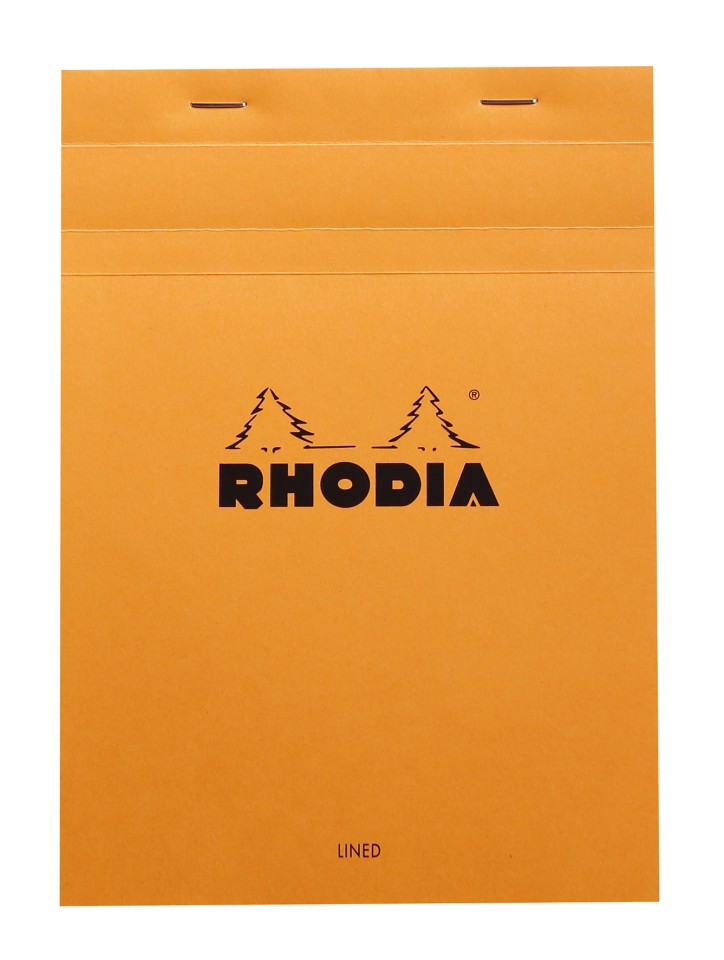 Rhodia Bloc Writing Pad No.16 Lined A5 Orange