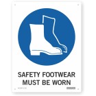 Sign - Safety Footwear Must Be Worn 230 X 300 Each image