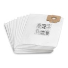 Karcher Fleece Bag 69043050 White for CV38-48/2 Pack of 10 image